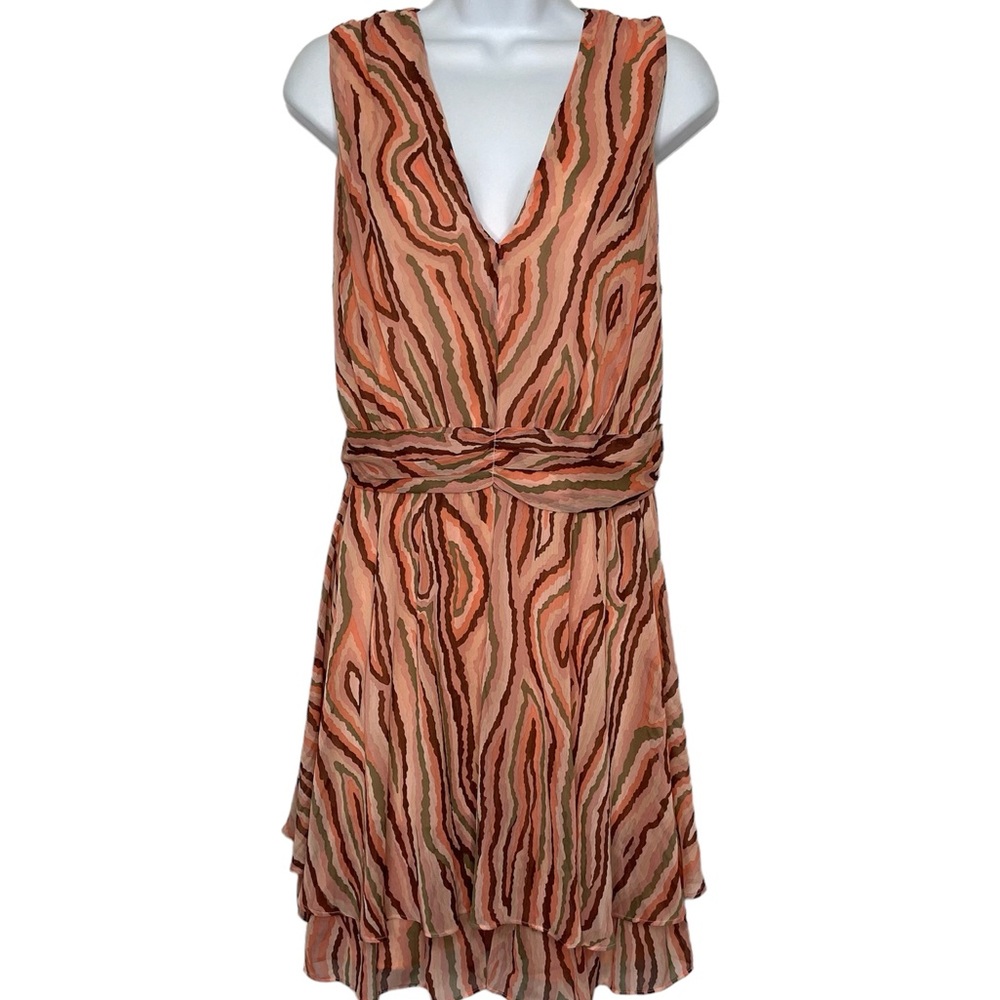 Bar III Mod Woodcut Femme Utility Dress NWT